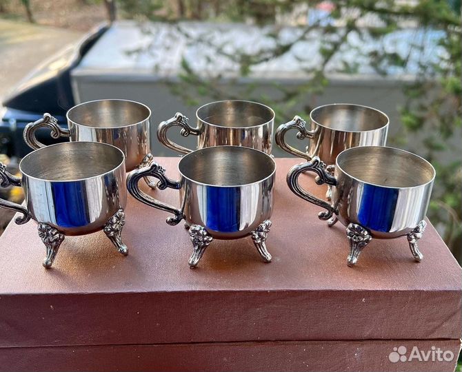 Новые мельхиоровые чашечки