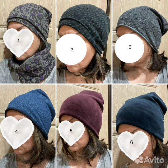 Шапка, шарф, перчатки женские