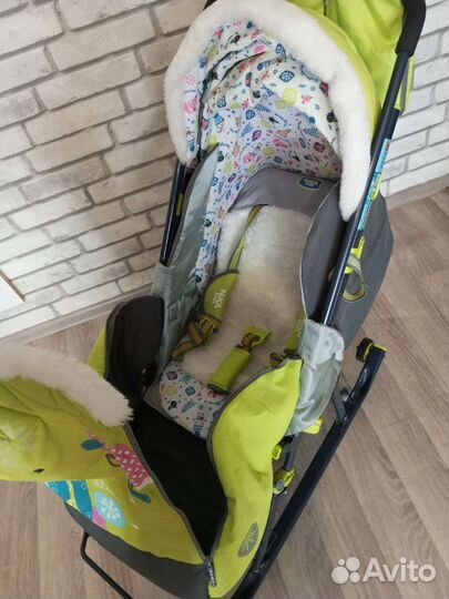 Санки коляска ника 7 2