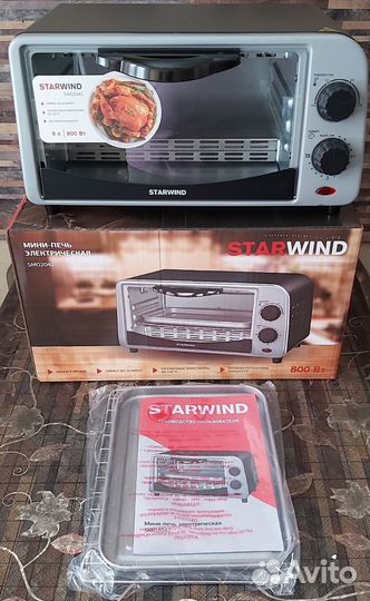 Духовка мини печь 9 л. Новая