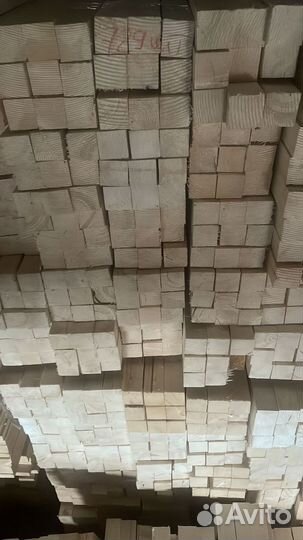Брусок сухой строганный 40x40x3000 мм