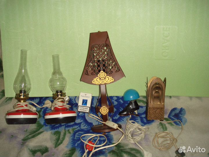 Светильник Салют. Люстра бронза, бра времён СССР