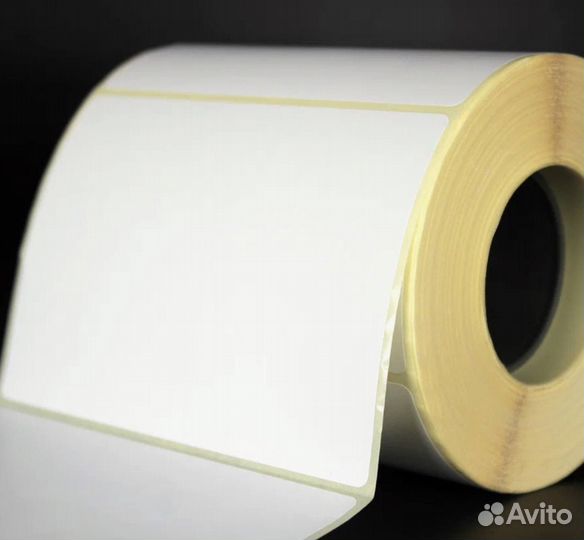 Термоэтикетка самоклеящаяся 100х70 мм