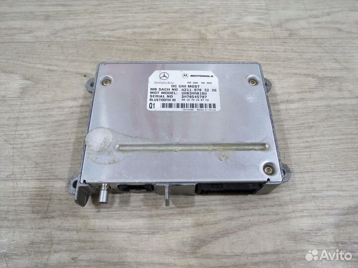 Блок управления телефона Mercedes W219 CLS 350