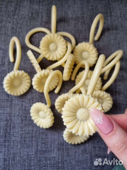 Крючки для штор 12шт