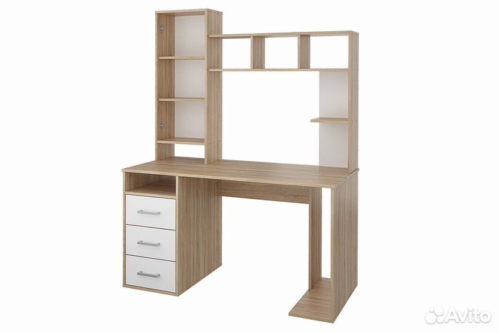 Стол компьютерный новый с надстройкой