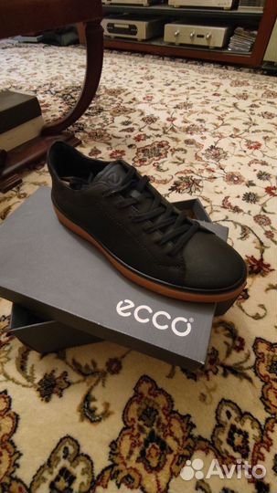 Кеды ecco street tray M, Черные