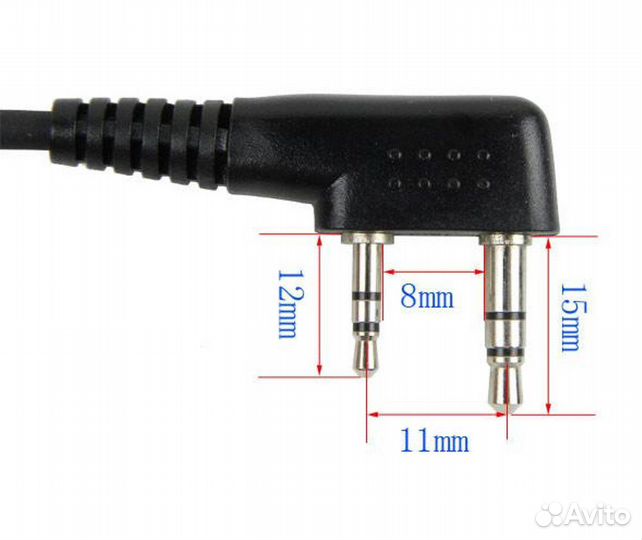 Ларингофон скрытого ношения для рации новый