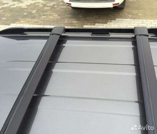 Багажник на крышу Toyota Land Cruiser 200 черный