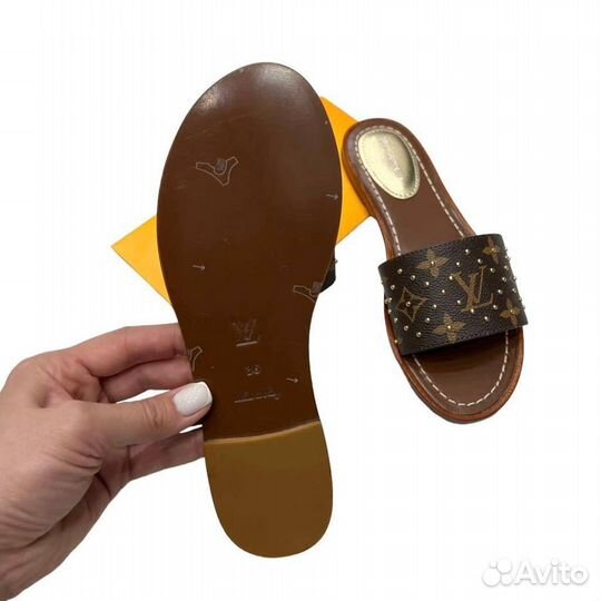 Тапочки louis vuitton женские