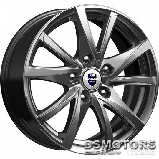 Диски Игуана 7/17 5x114.3 ET35 d67.1 дарк платинум