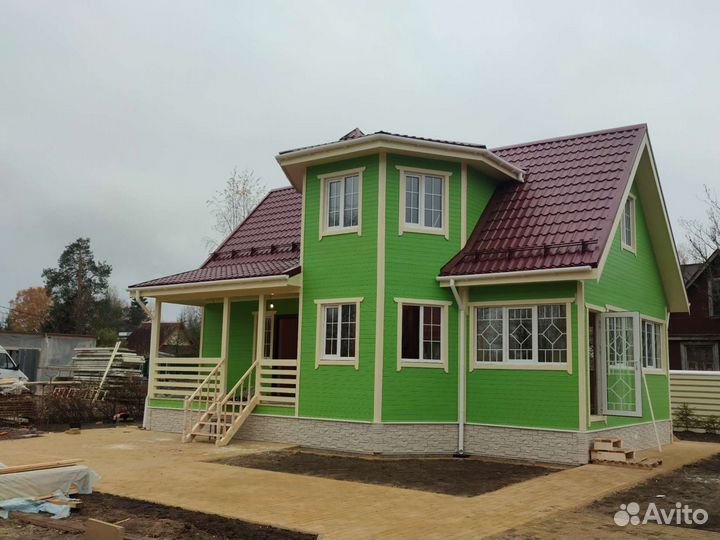 Строительство деревянных домов каркасных брусовых
