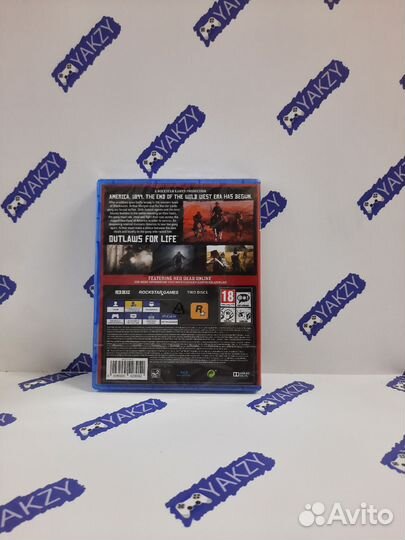 Red dead redemption 2 ps4 диск