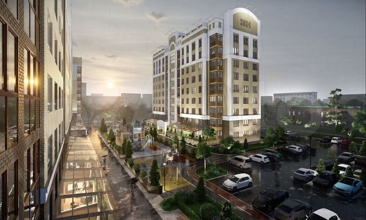 2-к. квартира, 71 м², 3/9 эт.