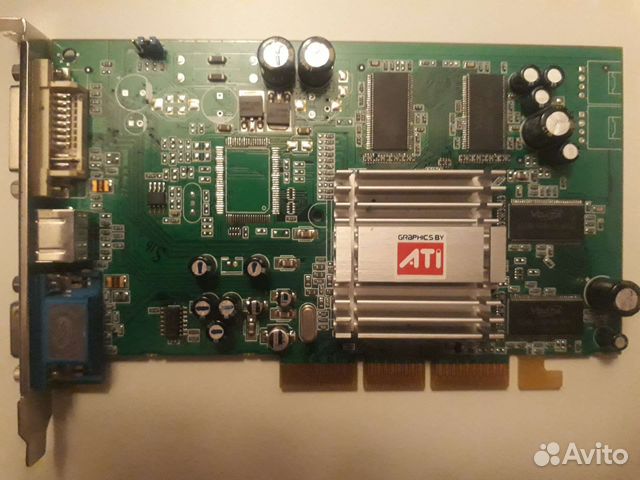 Видеокарты ati radeon AGP
