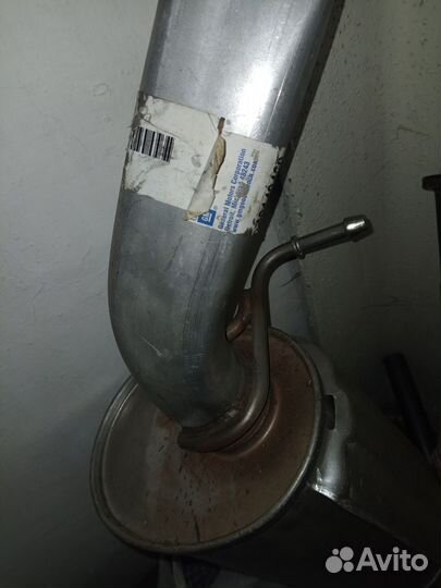 Chevrolet trailblazer1 задн часть глушителя GM нов