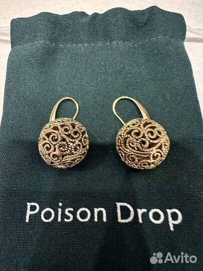 Серьги poison drop