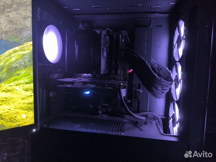 Игровой пк Ryzen Nvidia с монитором gigabyte
