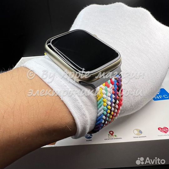 Apple Watch 9 45mm (nfc, 2 ремешка, премиум)