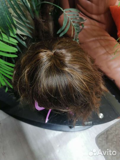 Парик из натуральных волос новый