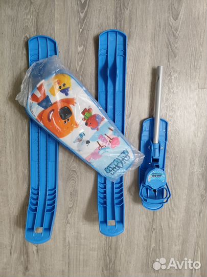 Новый снегокат Ми ми мишки со спинкой