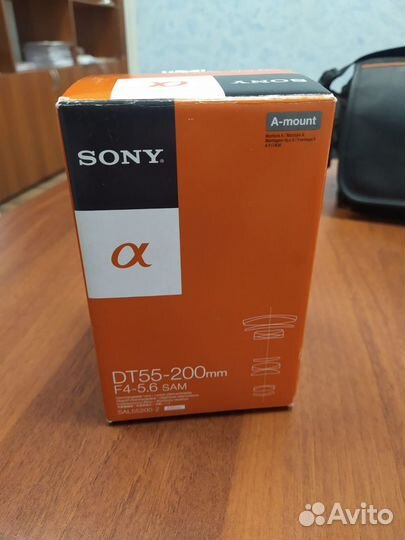 Зеркальный фотоаппарат sony dslr-A500 + объектив