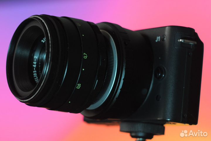 Комплект Nikon 1 + объектив F2 58mm Helios-44-2