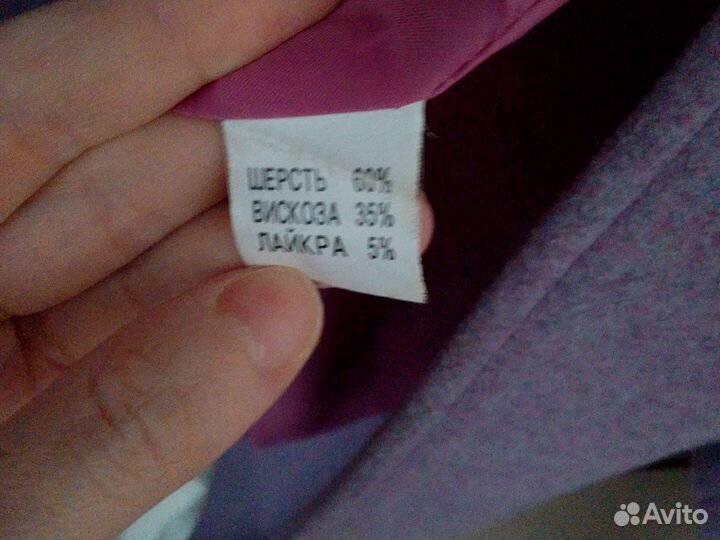 Женское шерстяное пальто осень-весна