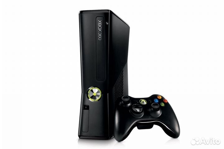 XBox 360 S 250Гб + 62 игры. Прошит фрибут