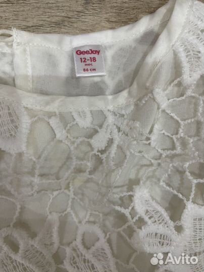 Платье для девочки 86