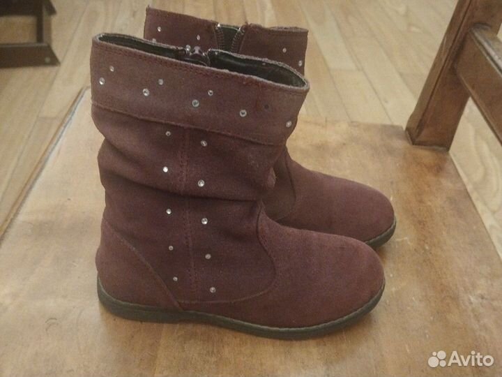 Сапожки для девочки 28 Котофей