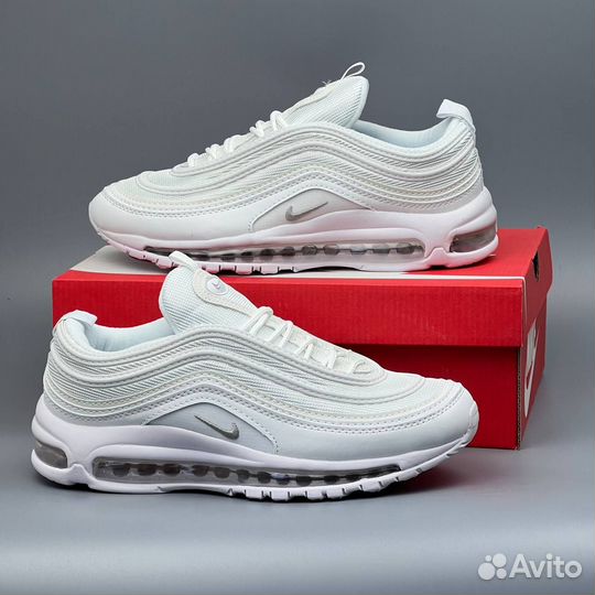 Белые Nike air Max 97