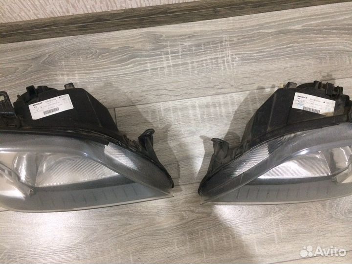 Фары на рено логан 1 оригинал