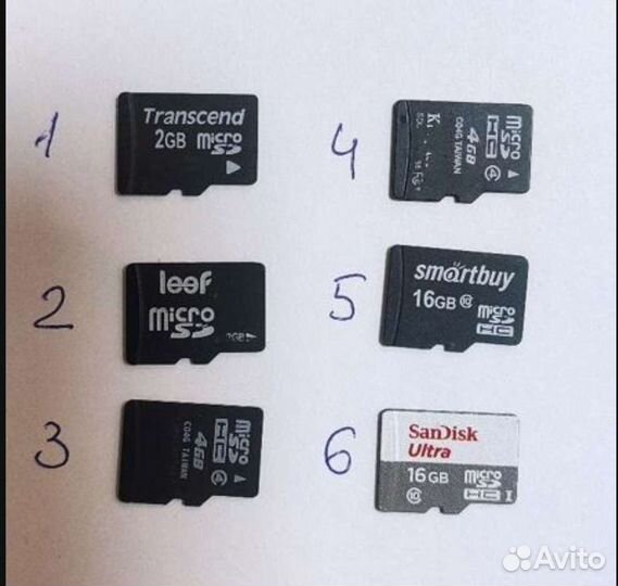 Карта памяти MicroSD