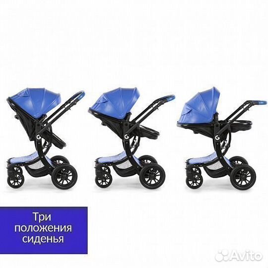 Коляска 2 в 1 Giovanni G-moov Ultramarine