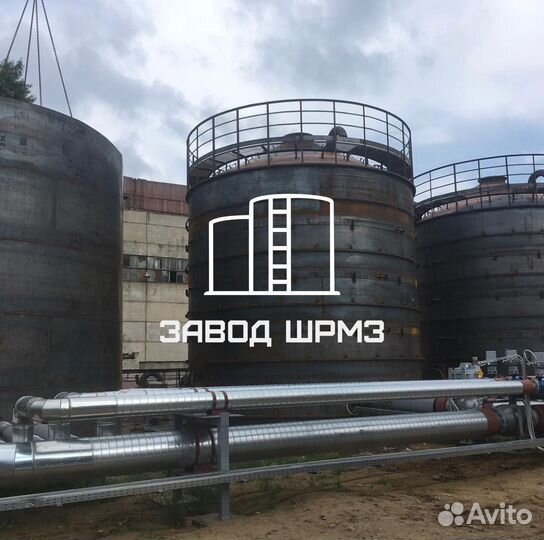 Резервуар вертикальный стальной 700 кубов