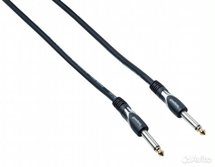 Кабель гитарный Bespeco hdjj600 6 m (прямой/прямой