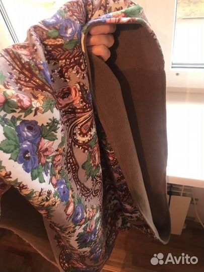 Снуд платок на флисе