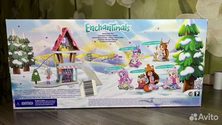 Enchantimals набор 5 кукол с питомцами новый