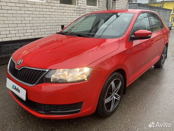 Skoda Rapid 1.6 МТ, 2018, 48 300 км