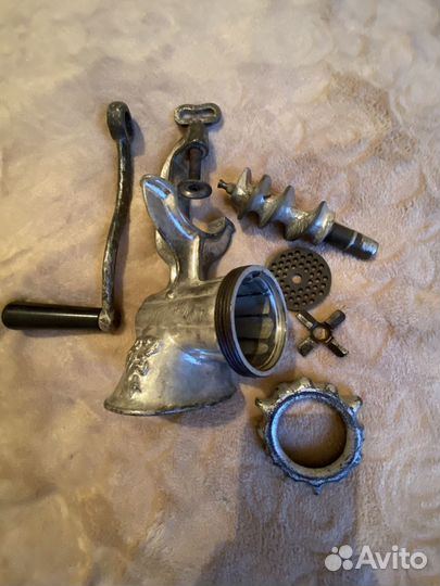 Мясорубка ручная СССР чугунная