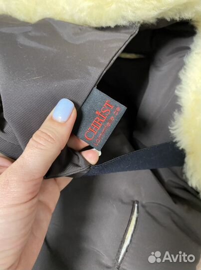 Спальный мешок меховой Christ коричневый