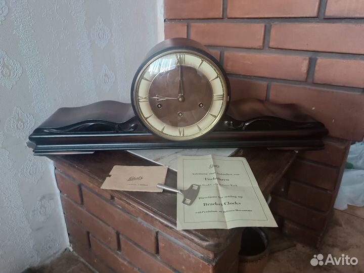 Часы каминные четвертые schatz