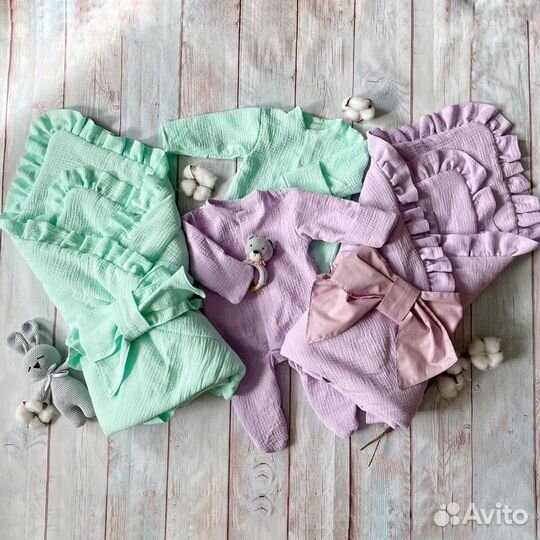 Новый муслиновый конверт лето