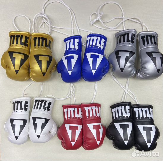 Боксерские перчатки брелки для сумик и машин