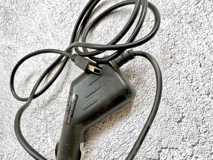 Зарядка от прикуривателя mini usb