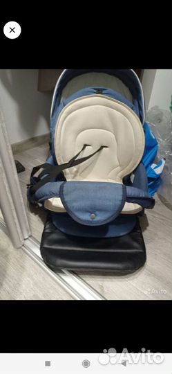 Детская коляска трансформер 3 в 1 бу