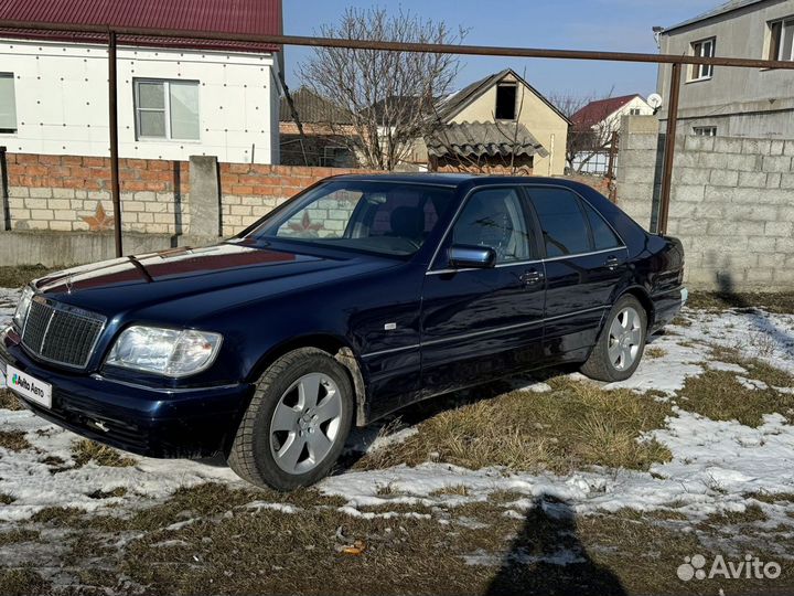 Mercedes-Benz S-класс 5.0 AT, 1996, 400 000 км