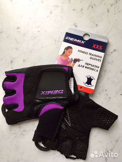 Абсолютно новые перчатки для фитнеса Demix