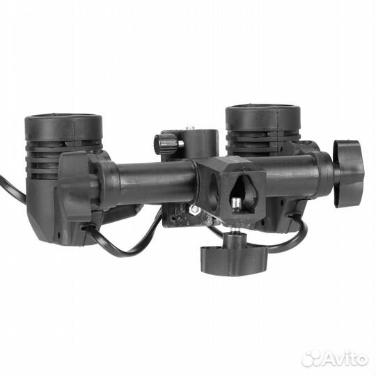 Патрон Meking E27 двойной с креплением для зонта